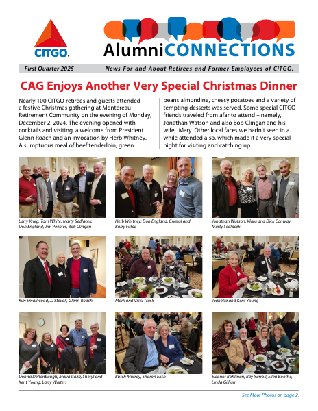 Cover of the First Quarter 2025 Alumni Connections newsletter