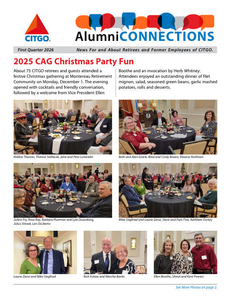 Cover of the First Quarter 2026 Alumni Connections newsletter